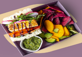 Grilled Halloumi Burger